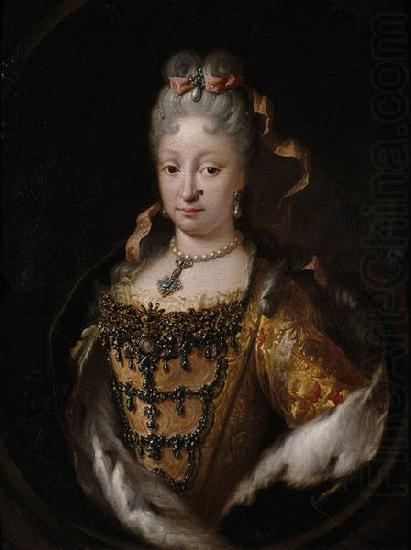 Portrait of Elisabeth Farnese (1692-1766), Queen consort of Spain, unknow artist